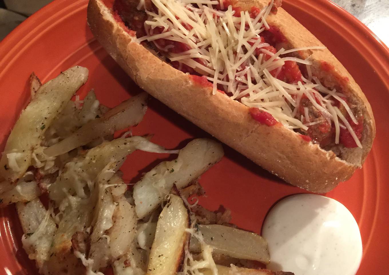 Homemade Meatball Sub