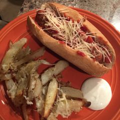 A picture of Homemade Meatball Sub.