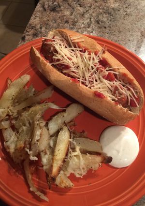 A picture of Homemade Meatball Sub.
