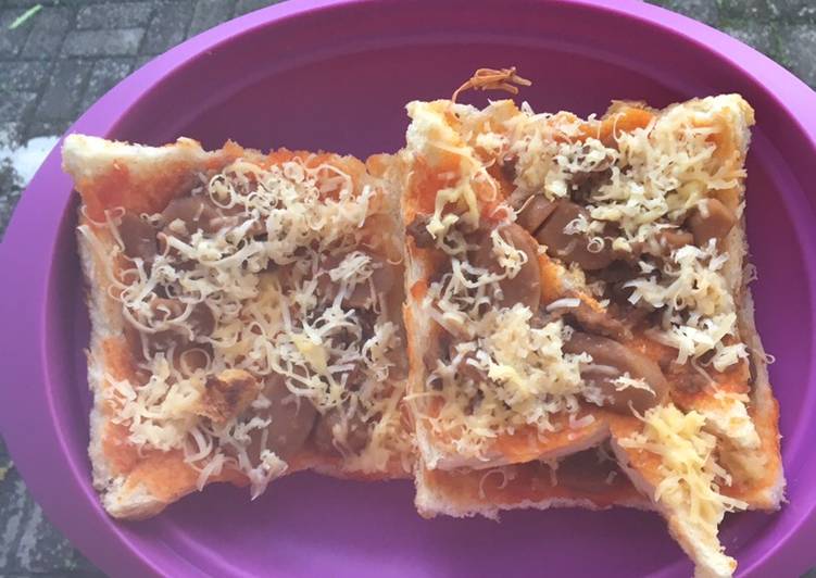  Resep  Pizza  roti  tawar oleh zelika aprilia Cookpad