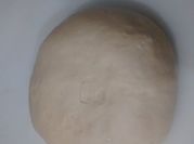 A picture of sourdough pizza