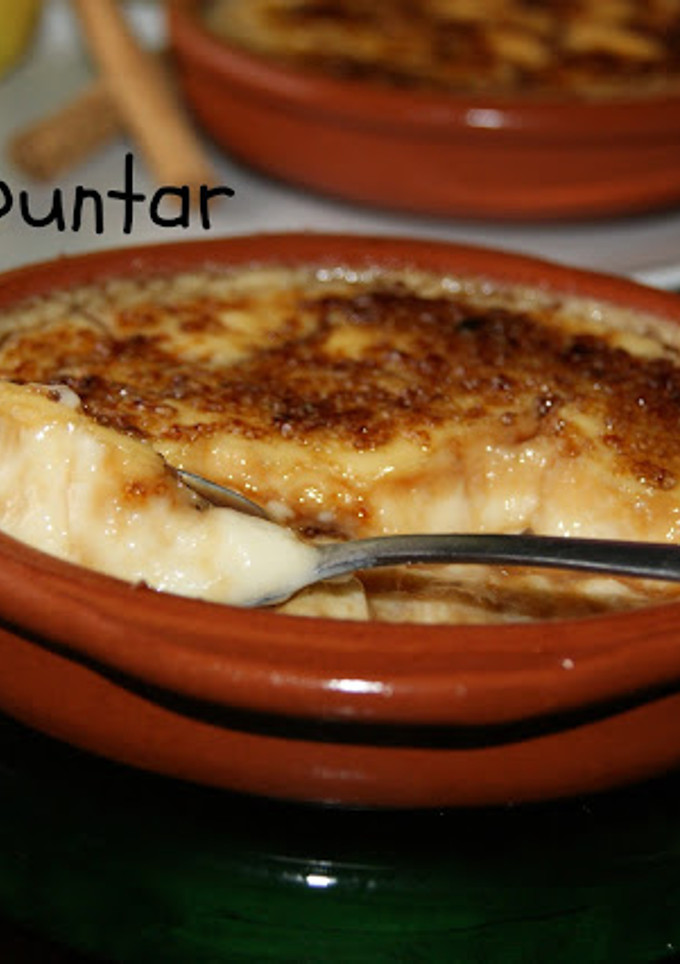 Una foto de Crema catalana
