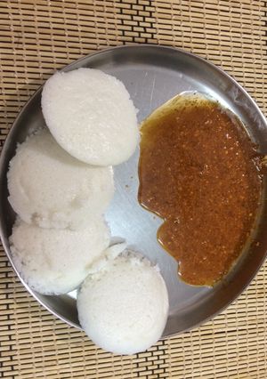 A picture of Kushboo Idli (with sabudana).