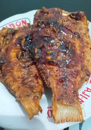 Foto resep Ikan nila goreng saos tiram
