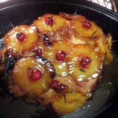 Brown sugar,honey,pineapple ham A picture of Brown sugar,honey,pineapple ham.