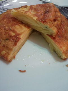 Una foto de Tortilla de patatas de mi abuela Obdulia