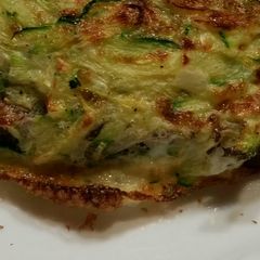 A picture of Zucchini, Egg, and Cheese Toast.
