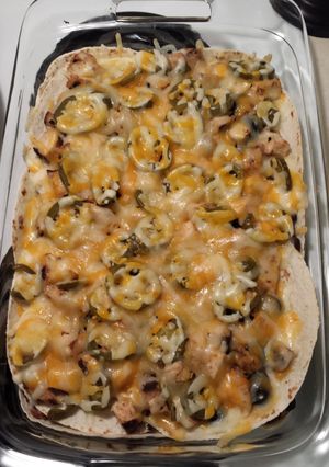 A picture of Spicy Lime Chicken and Quinoa Casserole.