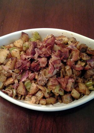 A picture of Home Fries My Version.