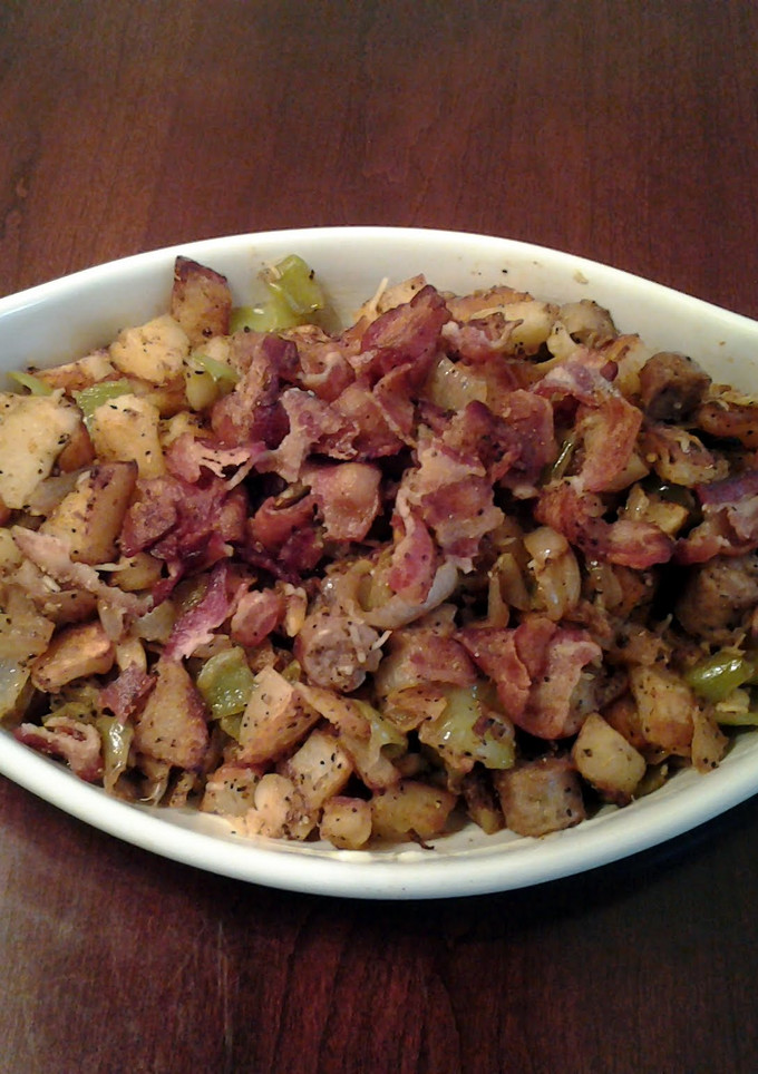 A picture of Home Fries My Version.