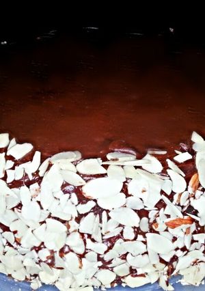A picture of Mike's Old Fashion Chocolate Cake.