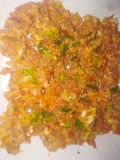 صورة لوصفة شكشوكة طماطم بالبيض🍳🍅