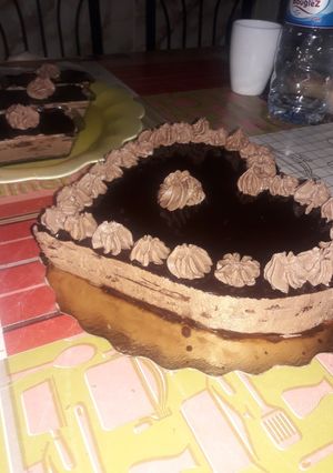صورة لوصفة كيكة باردة وسهلة دون طهي رووووعة