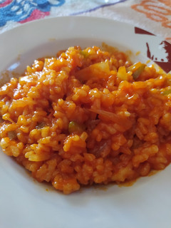 Una foto de Arroz a la Julita (vegano)