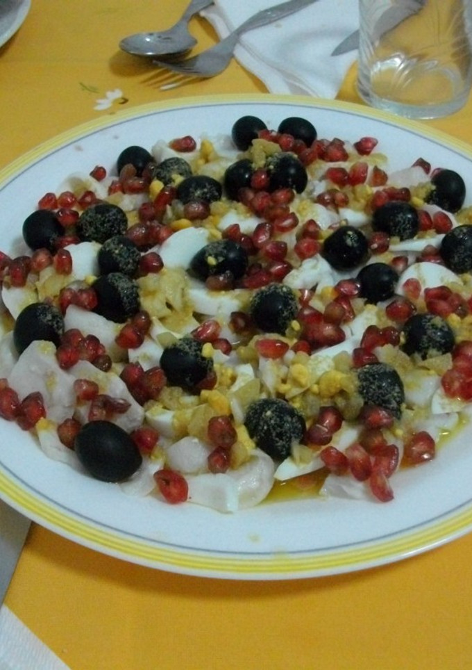 Una foto de Ensalada de bacalao