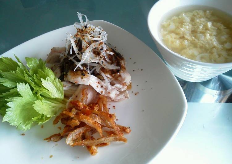 Recipe of Favorite Juicy Boiled Chicken in a Rice Cooker