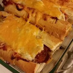 A picture of Oven Baked Meatball Sandwiches.
