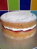 Vickys Coconut Flour Victoria Sandwich Cake, GF DF EF SF NF