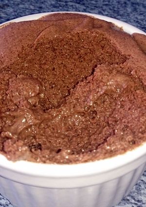 A picture of Quick chocolate mousse!.