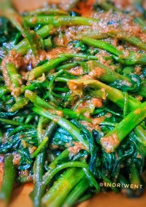 Foto resep Kangkung Terasi Pedas