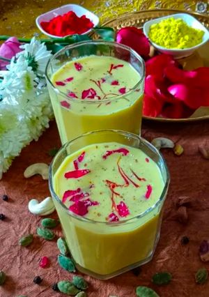 A picture of Thandai.
