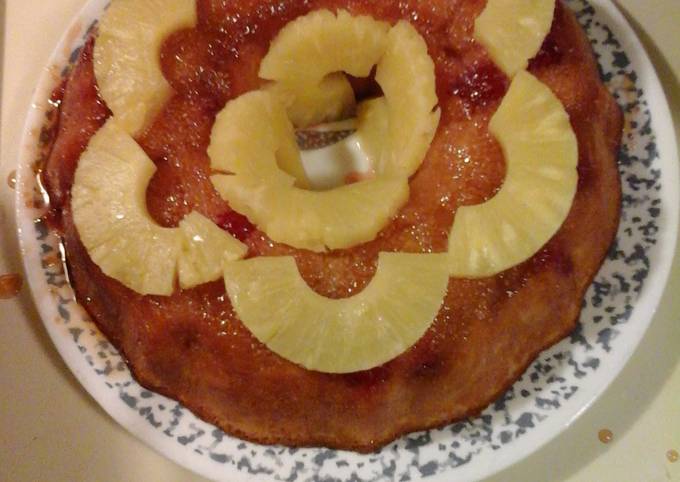 Step-by-Step Guide to Prepare Jamie Oliver Pineapple  Upside  down  cake