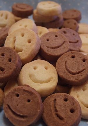 A picture of Smiley Face Shortbread.