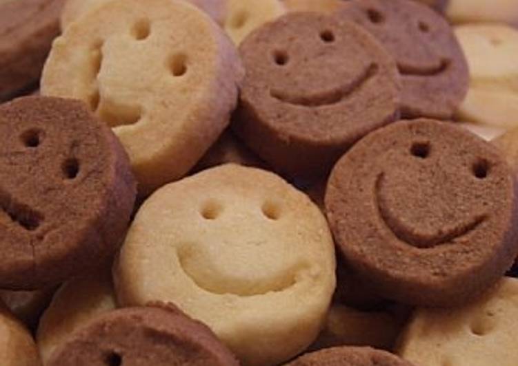 Easiest Way to Prepare Quick Smiley Face Shortbread