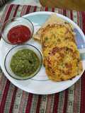 Bread chilla and atta chilla