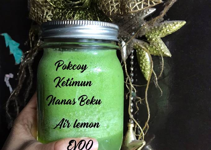 Green smoothie Pokcoy