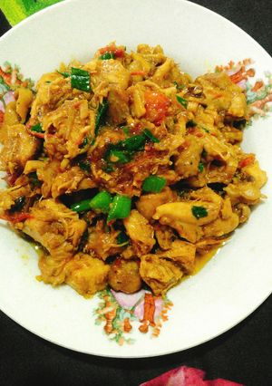 Foto resep Oseng Ayam Pedas