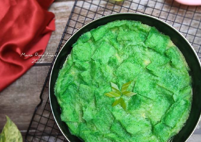 Resep Puding Kukus Roti Tawar Pandan Oleh Mama Rofif Najmi - Cookpad