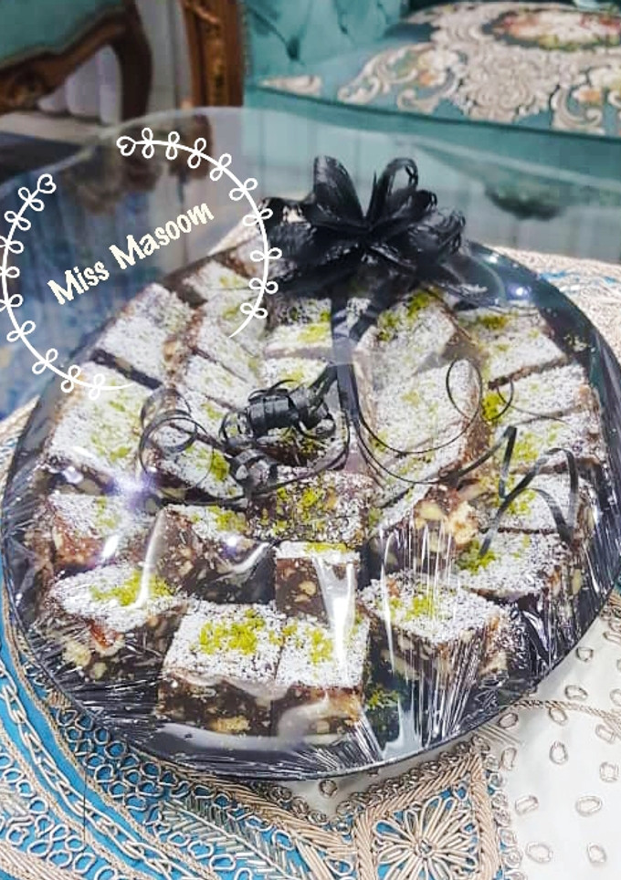 عکسی از دستور خرما برای مراسم عزاداری