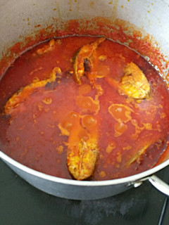 A picture of Red Pepper Fish Stew.
