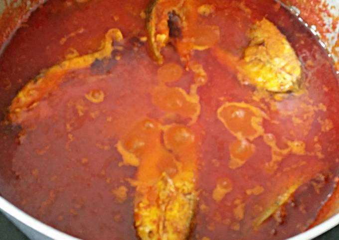 Recipe of Speedy Red Pepper Fish Stew