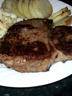 A picture of Sirloin Steak simple and easy.