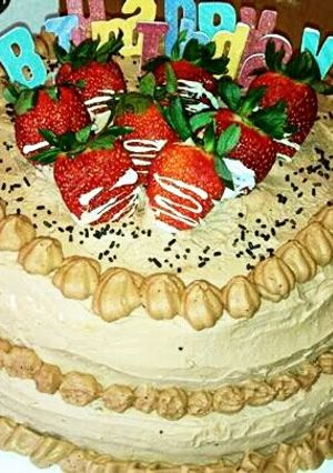 A picture of Bailey's Irish Cream PB Whip Cake*.