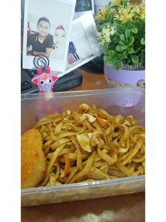 Foto resep Kwetiaw Salted Egg (pake terasi) No Msg