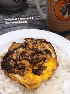 Foto resep Nasi Telor Ceplok Pontianak