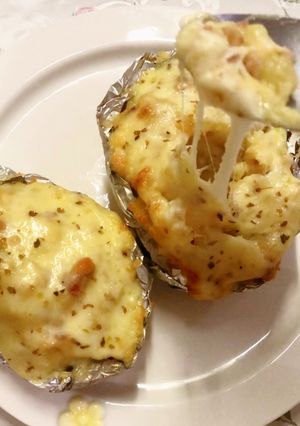 Foto resep 🌷Cheese smokedbeef baked potato