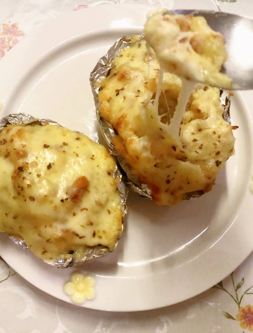 resep baked potato cheese