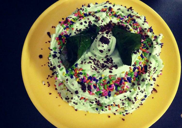 Recipe of Any-night-of-the-week Shahenshai rabri Paan cake