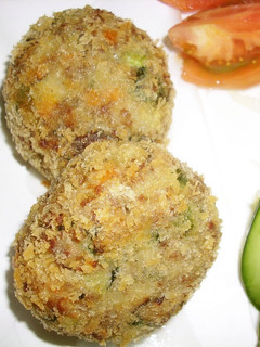 A picture of Ingredient-packed Croquettes.