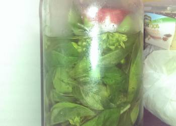 Ultimate, Prepare Preserved Basil in Olive Oil Yummy