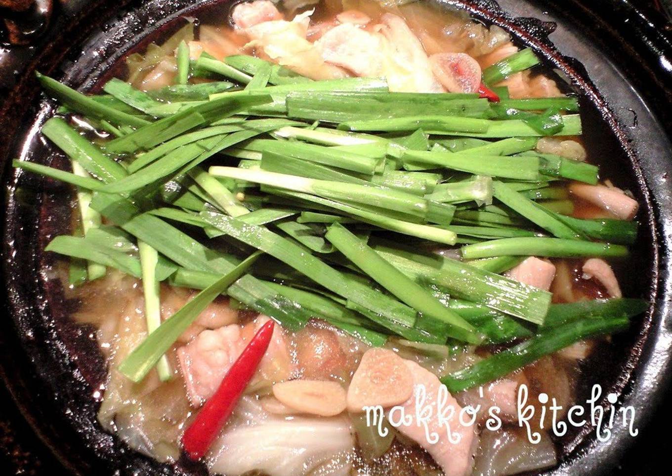 A Winter Favorite! Authentic Hakata-style Motsu-Nabe Hot Pot