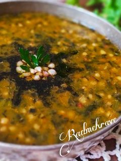 عکسی از دستور سوپ گندم