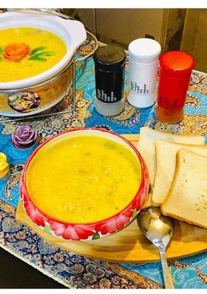 عکسی از دستور سوپ سبزیجات