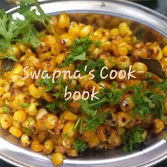 A picture of Corn chaat.