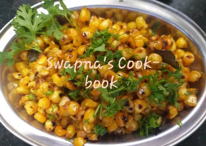 Corn chaat Recipe