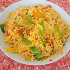 A picture of Fried rice.